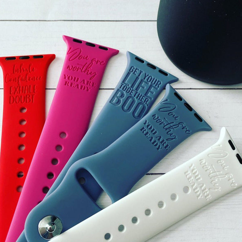 Peloton Inspired Watch Band   Multiple Options, Personalized Apple watch band  for Apple, Samsung