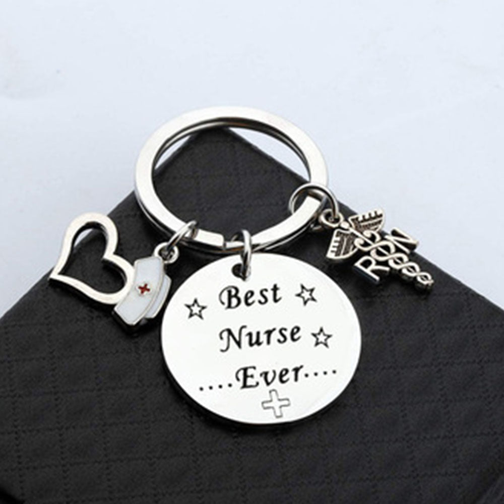 Personalized Nurse Care Respect Keychain,Christmas Gifts