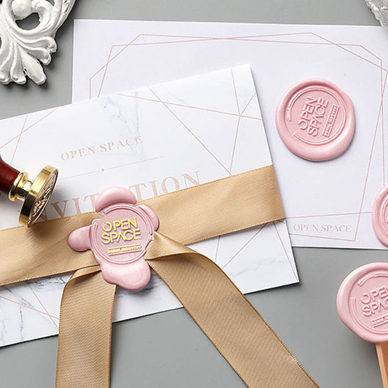 Seal with own logo, personalized seal, wedding, stamp invitation cards, save the date, wax stamp, DIY,  wedding