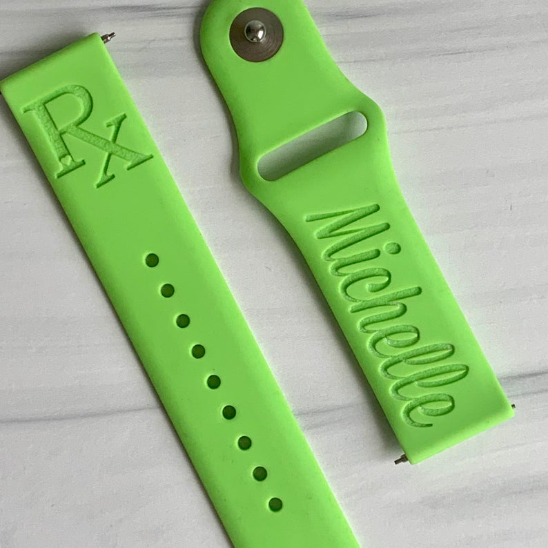 Samsung Watch Band, Pharmacist Gift, Custom Watch Band, Pharmacy Technician Gift